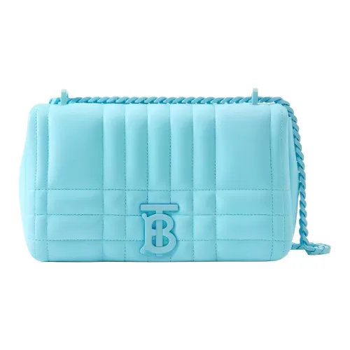 Burberry Lola Сумка из овечьей кожи Lola Сумка через плечо Маленькая Женская Синяя