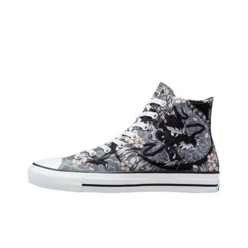 Converse Chuck Taylor All Star Pro Устойчивые к истиранию высокие кеды Мужские Серые