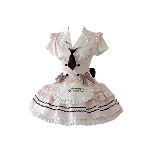 ARIADNAW STUDIO Короткий рукав Платье Женское