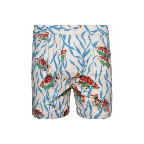 Bode Плавательные шорты Мужские Белые