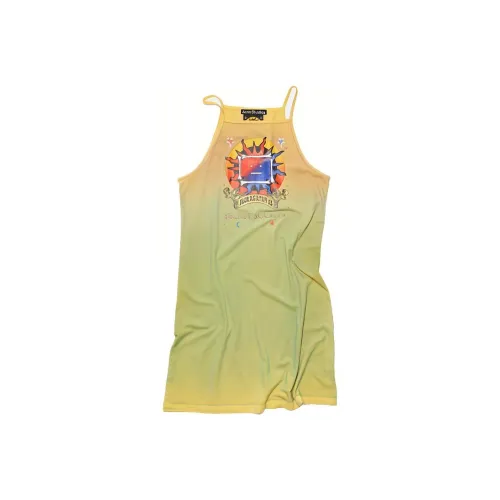 ACNE STUDIOS Желто-коричневый Женские Слиплатья