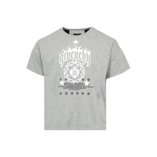 Givenchy Серые Мужские T-Рубашки