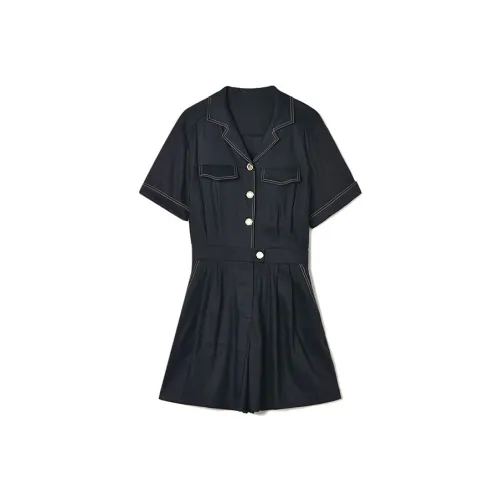 Mapping Темно-синий Женские Комбинезоны