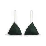 Тёмно-зелёный/Белый