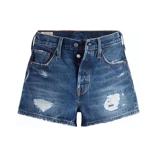 Levi's Джинсовые шорты Женские Blue