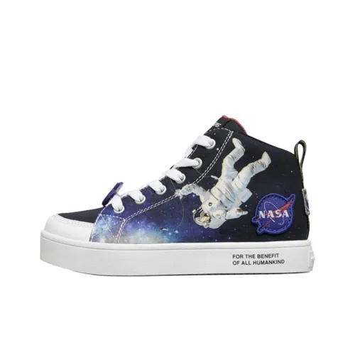 NASA collaboration x Skechers E Pro MID Топ Детские Скейтбординги Черный Многоцветный Подростки