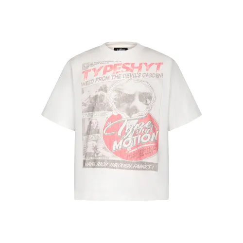 VAKA TYPESHYT Белая унисекс футболка T
