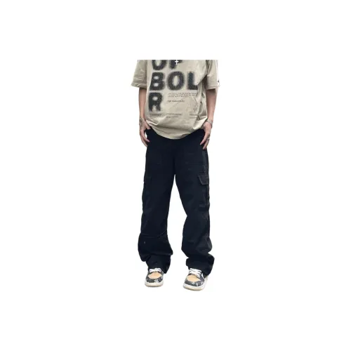 FUNST Мужские карго-брюки черного цвета