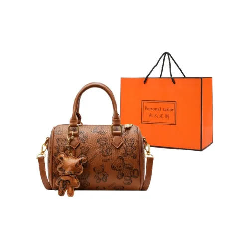 YTARA ПУ (полиуретан) Одно плечо Цилиндрическая сумка Женская Белая Черная Розовая Коричневая