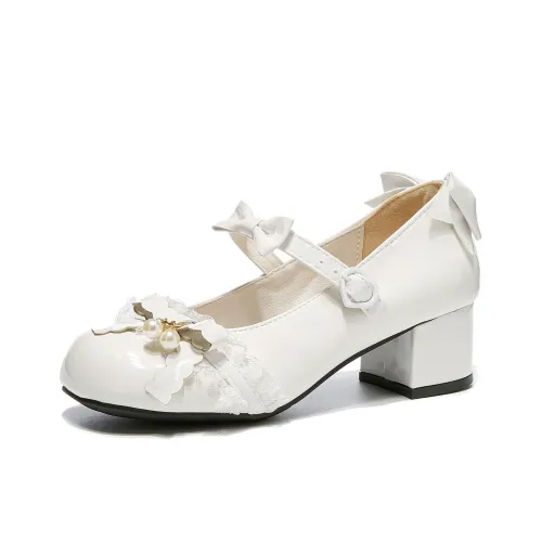 VICTORIA VERA Грубый каблук Мэри Джейн Женские обувь