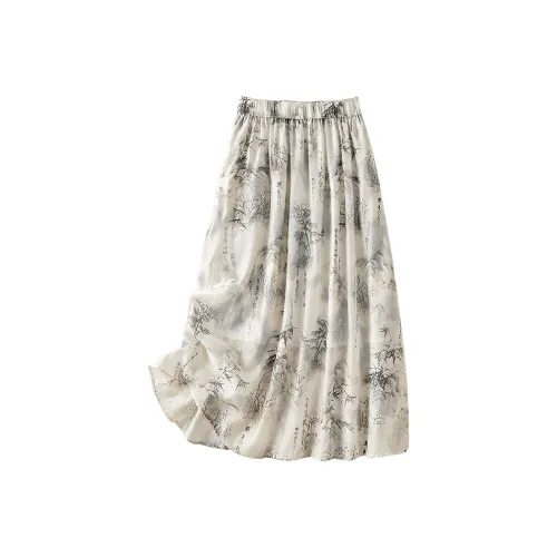 Cypress House Повседневный Длинный Юбка Женские