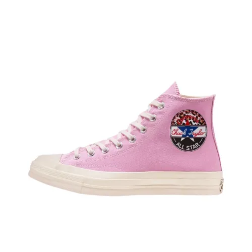 Converse Chuck 70 Устойчивые к истиранию Высокие Кеды Мужские Розовые