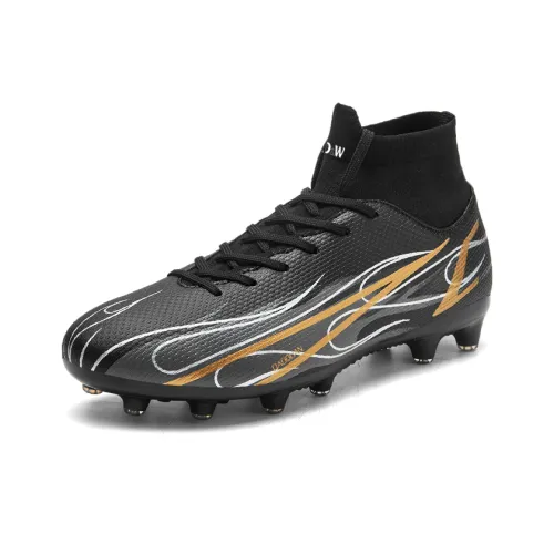 D W Анти KICK Амортизация И Устойчивость К Износу Высокий Топ Детские Футбольные Бутсы Подростки