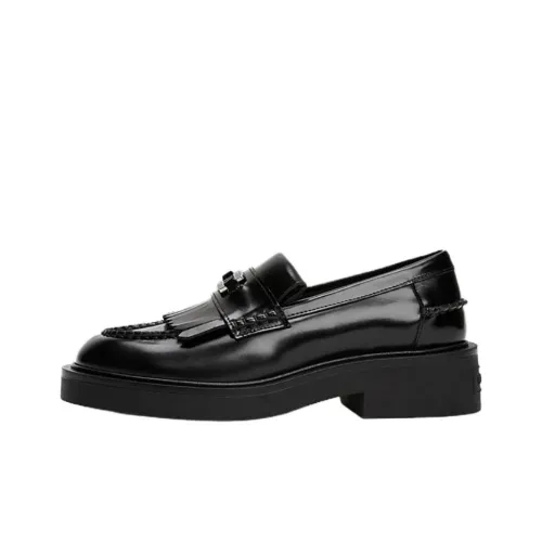 Tommy Hilfiger Tommy Jeans Лоферы 4CM Женские Черный