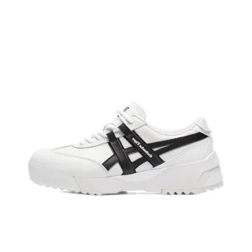 Onitsuka Tiger Delegation EX Устойчивый к истиранию Низкий Топ Casual Унисекс Белый