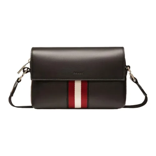 BALLY Сумка через плечо из коровьей кожи мужская черная