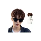 Корейская парик с дифференциальным кроем, светло-коричневый