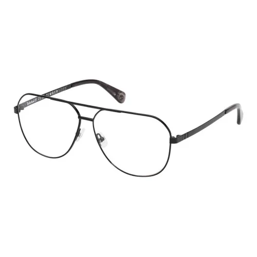 Timberland Металл Aviator Оправы для очков Мужской Черный