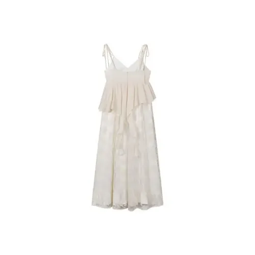 ETSE Кремово-абрикосовый Платье Женские Слиплатья