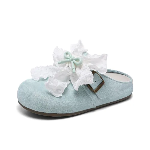 Lovely You Тихие Домашние тапочки с защитой от абразии Женские Циановый