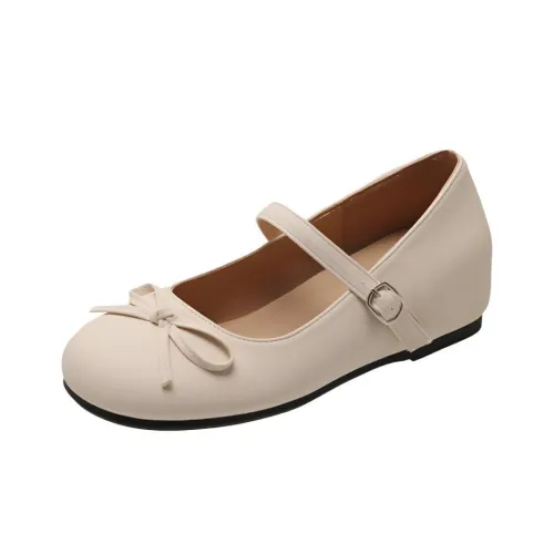 Wuji Грубый каблук Мэри Джейн Женские туфли