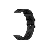 Черный - Дышащий силиконовый спортивный ремешок