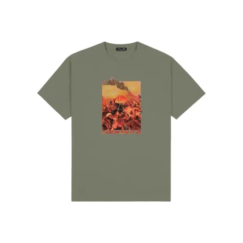 Dime Thyme Зеленая Унисекс Футболка