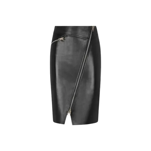 TF SS25 Кожаные короткие юбки Женские