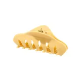 Бежевый, конопля, заколка-краб