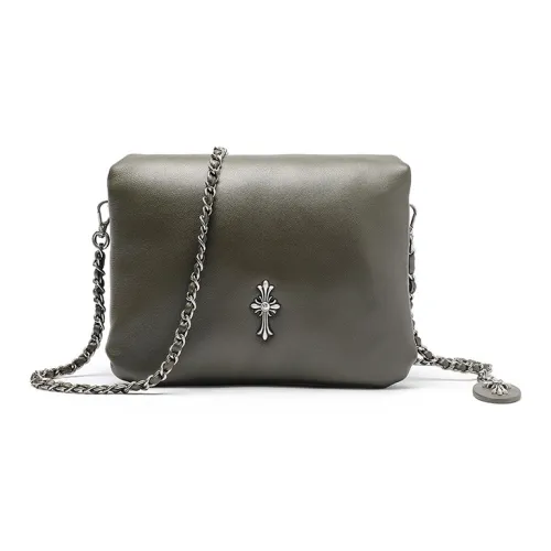 Ed Hardy Classic Series Sheepskin Сумка через плечо Одно плечо Сумка Средний Женский Черный