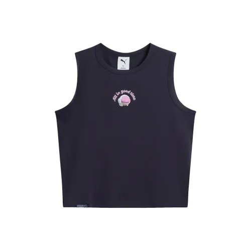 PUMA Черные Женские Майки