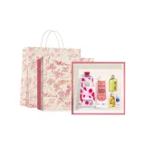 Розовый 75 мл + Мечтательный Вишневый цветок 30 мл с Путешествие Размер Прачечный и Комплект Уход