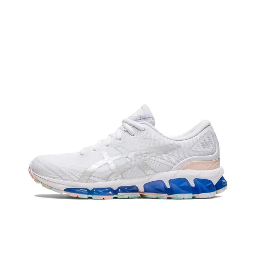 Asics Гель Quantum 360 7 Устойчивый к истиранию Низкий Топ Беговые кроссовки Женские Белые