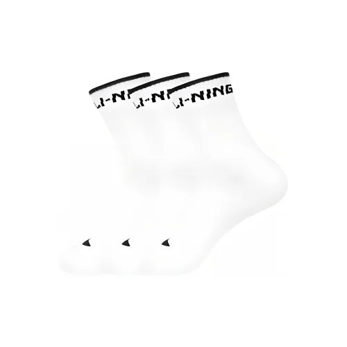 Лайнер Sports Life Collection Носки Crew Унисекс 3 Пачки Белые