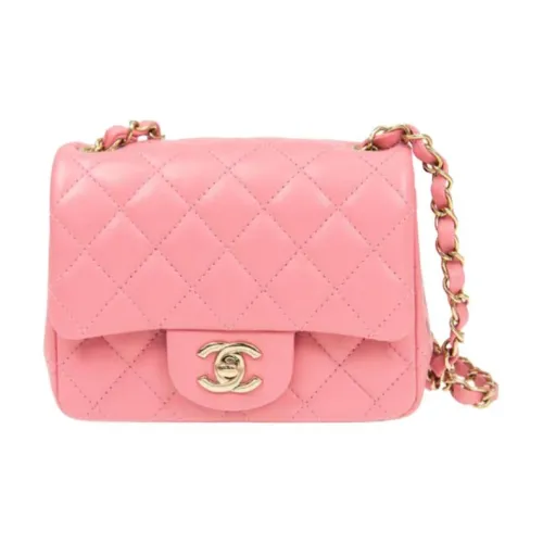 CHANEL Кошелек из коровьей кожи ручная сумка сумка через плечо женская розовая