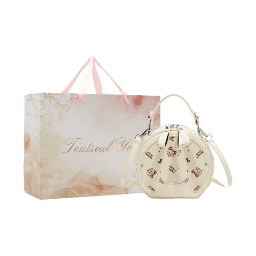 TOUTSEUL YOLO ПУ (полиуретан) Сумка Стандартная Женская Экрю Розовый Коричневый Черный