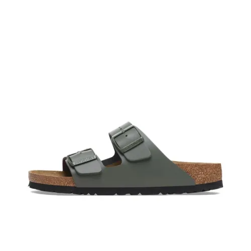 Birkenstock Arizona Слипоны Унисекс Зеленый Стандартный Свободный крой