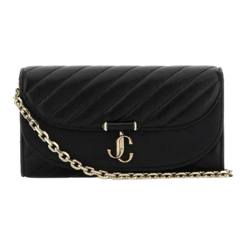 Jimmy Choo Кожа Кошелек Клатч Стандартный Женский Черный