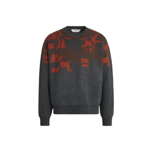 Ermenegildo Zegna Серый Мужской Кашемировые Свитера