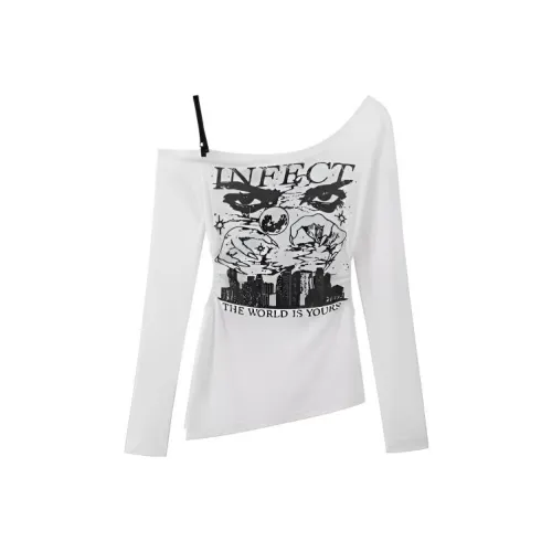 EMDPN Белые Женские Футболки