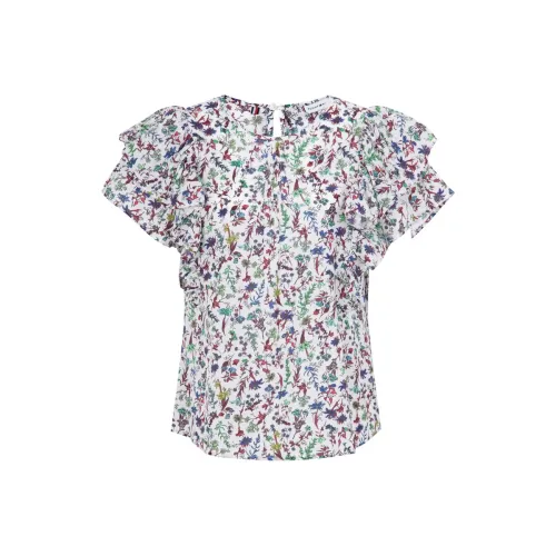 Tommy Hilfiger Многоцветный принт 0K4 Женские футболки