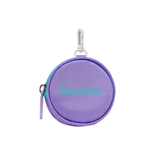MOONROCK Полиэстер Key Pouch Кошелек для монет Кошелек Unisex Light Фиолетовый