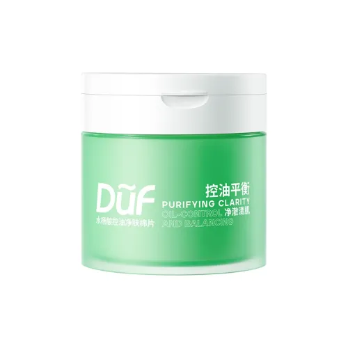 DUF Салициловый кислотный контролирующий жир очищающий с хлопковыми тампонами удаление черных точек и минимизация пор 60 шт 128 мл