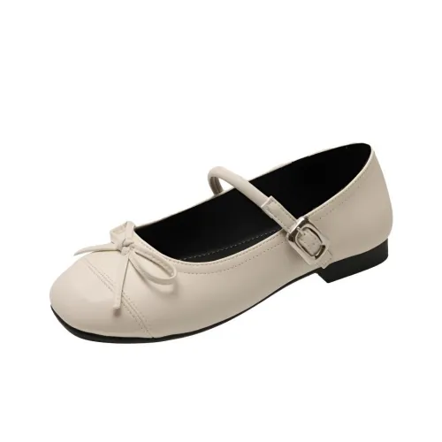 Wuji Грубый каблук Мэри Джейн Женские туфли