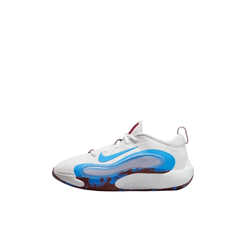 Nike ISOFLY Детские баскетбольные кроссовки Белый Синий Малыш