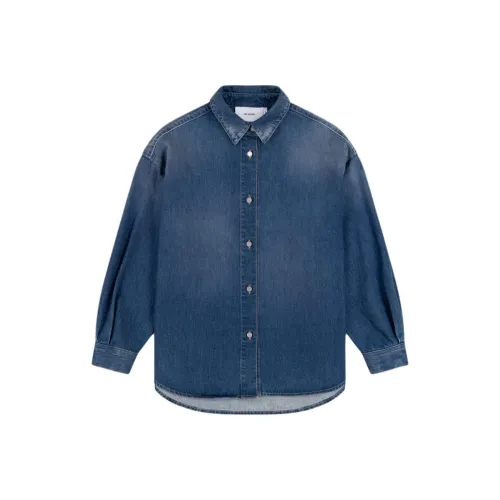 Axel Arigato Средне-голубые Женские Рубашки