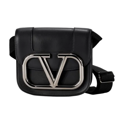 Valentino Сумка из коровьей кожи сумка через плечо унисекс черная