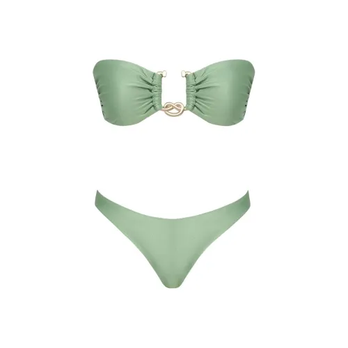 Zimmermann SS25 Swimsuit Collection Купальник Набор Женские Зеленый