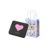 Сумка для покупок с сердцем