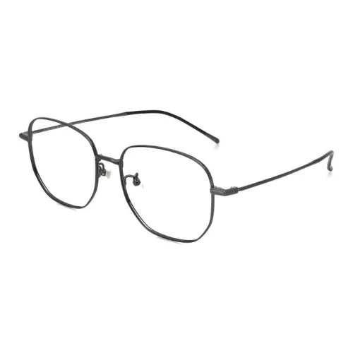 JINS Титан Нерегулярная форма Оправы для очков Унисекс Темно-зеленый